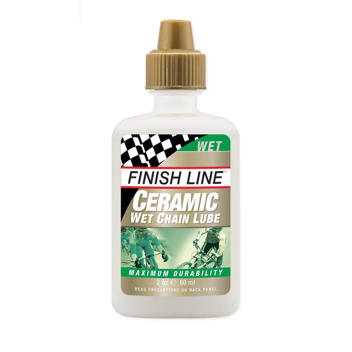 Keramik-Kettenschmiermittel in Kännchenflasche FINISH LINE CERAMIC WET LUBE – Alle Bedingungen (60 ml)