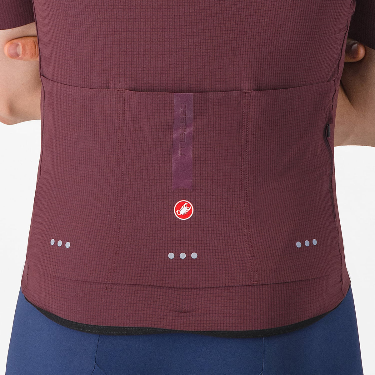 Trikot CASTELLI PREMIO EVO Kurzarm Bordeaux