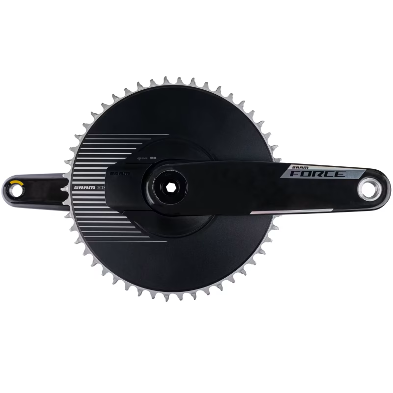 SRAM FORCE AXS DUB E1 Kurbelgarnitur mit einem Kettenblatt für 12/13 Gänge