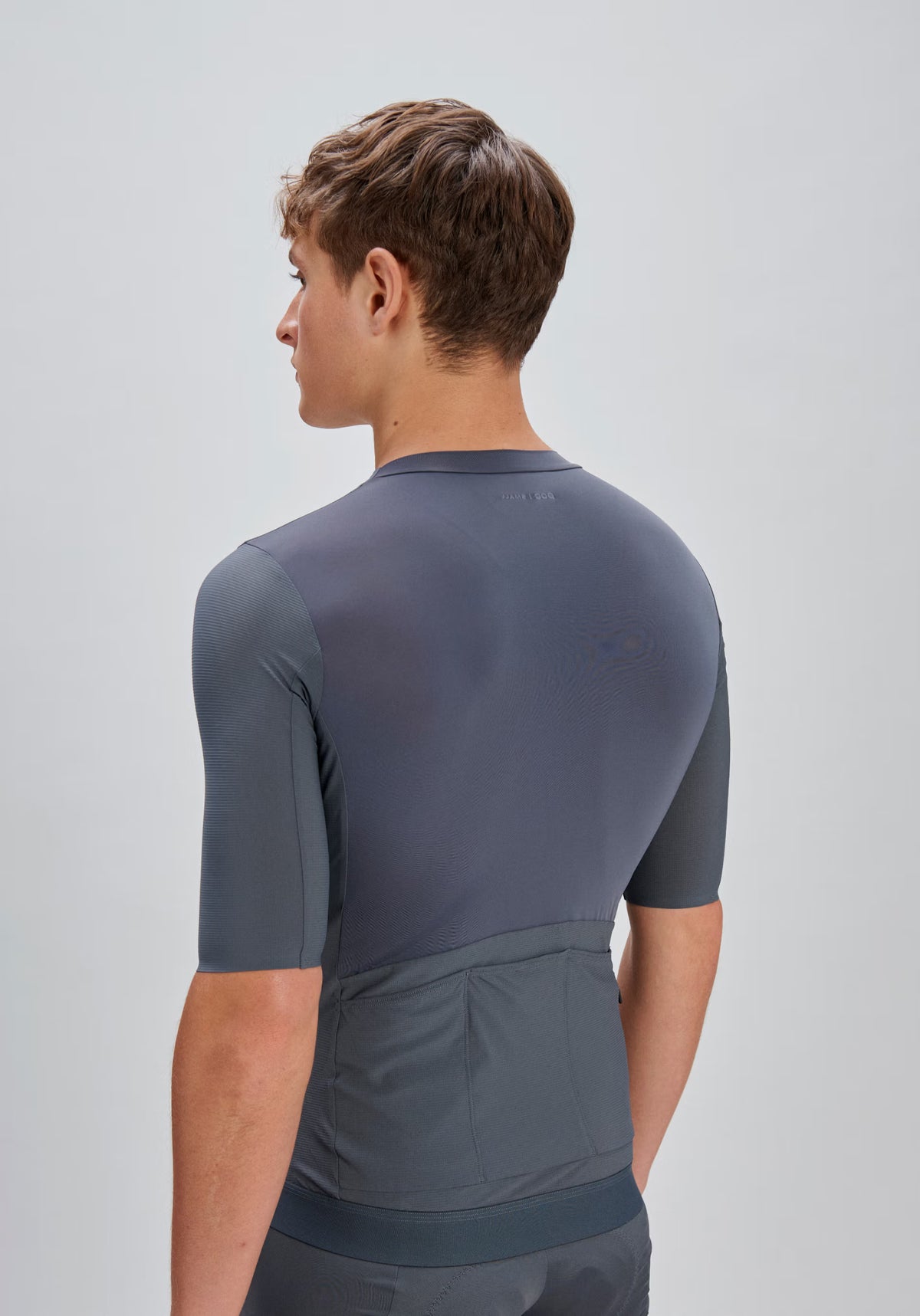Trikot POC RACEDAY Kurzarm Grau