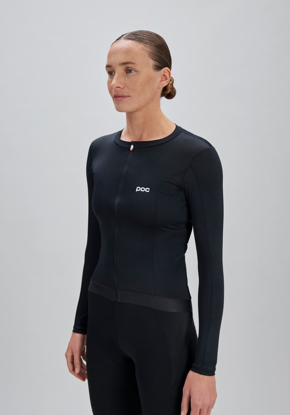 Trikot POC CADENCE Damen Langarm Schwarz