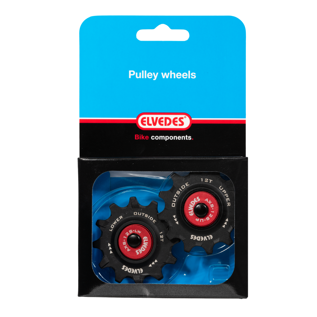 Schaltungsrollen ELVEDES 12 Zähne Sram Red/Force AXS 12V Keramiklager NW