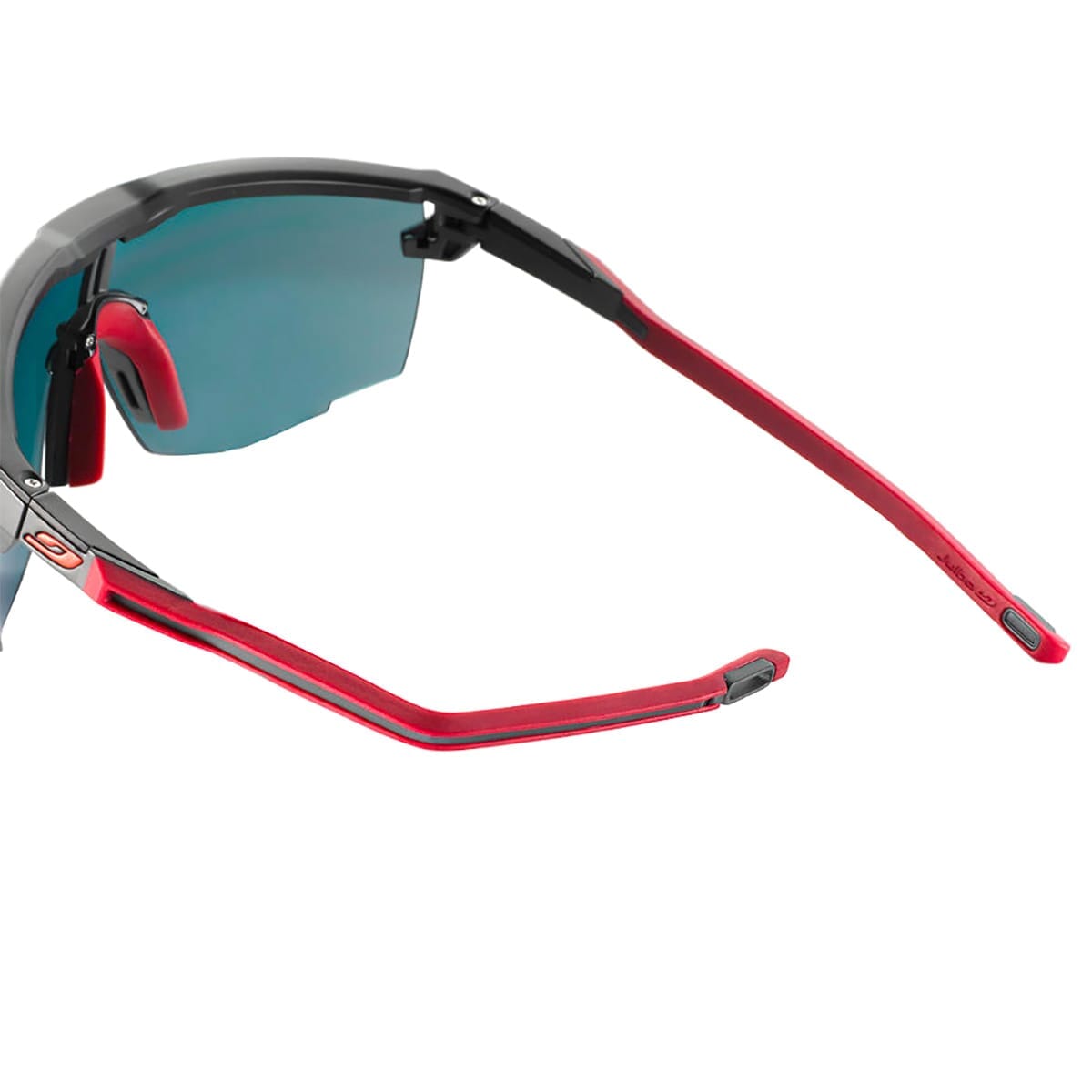 Brille JULBO ULTIMATE Schwarz/Rot Reactiv Gelb/Braun