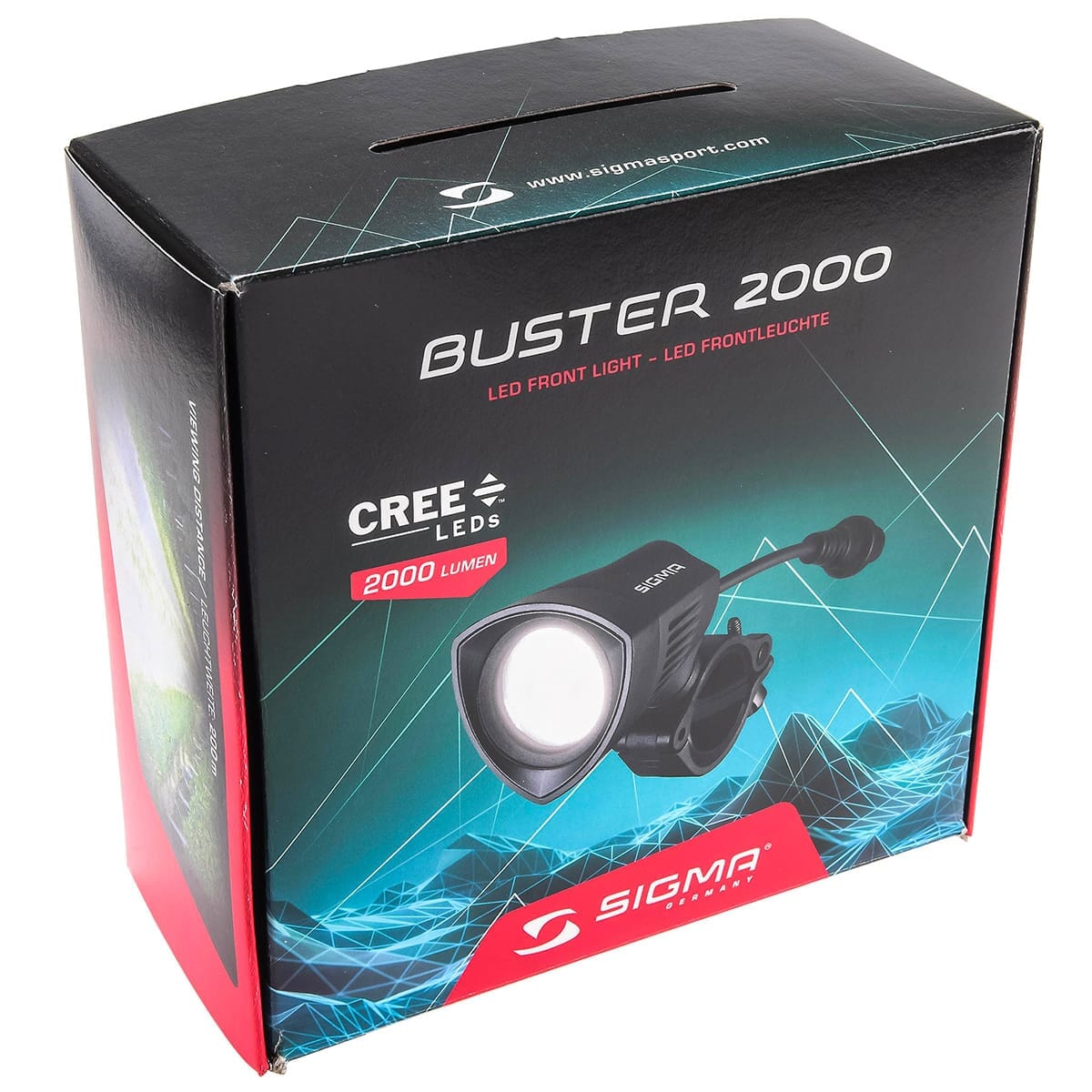 Frontbeleuchtung SIGMA BUSTER 2000