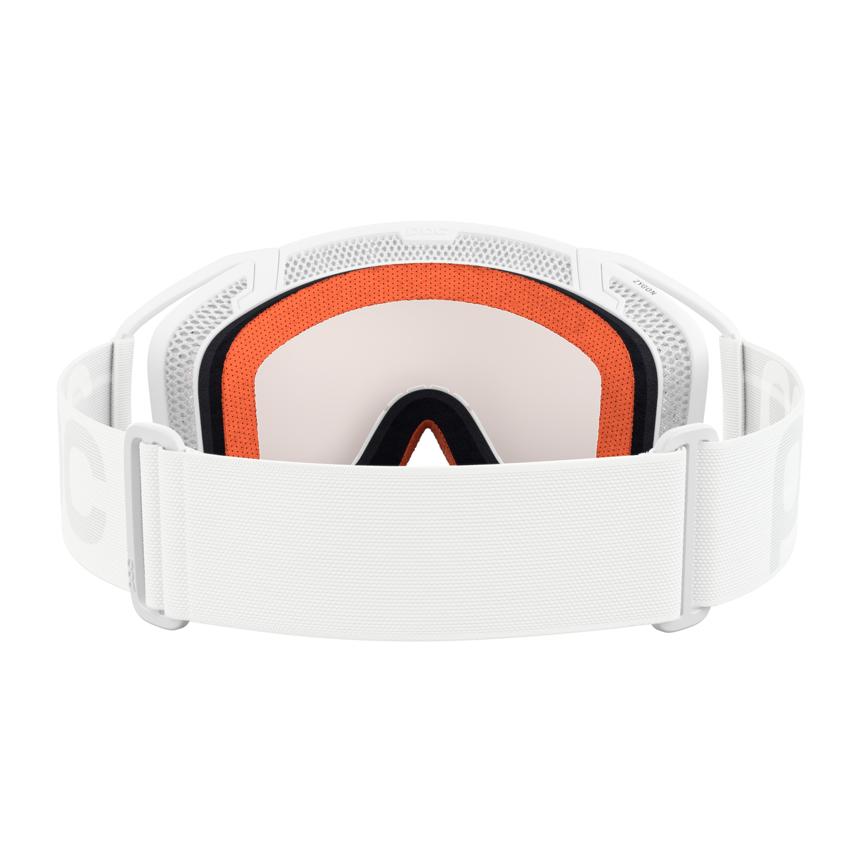 Maske POC ZYGON Weiß Scheibe Clarity Trail Cloudy Brown