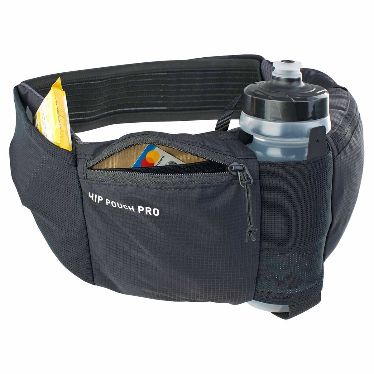 Hüfttasche EVOC HIP POUCH PRO + DRINK BOTTLE 0,55 Schwarz