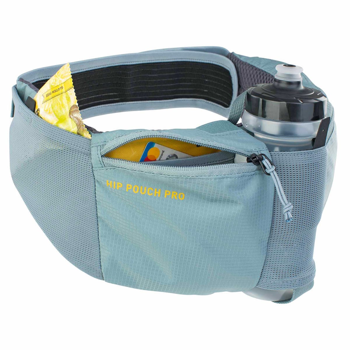 Hüfttasche EVOC HIP POUCH PRO + DRINK BOTTLE 0,55 Grau
