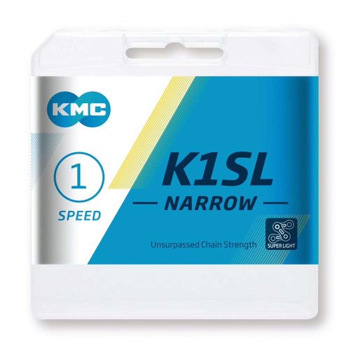 Kette 1-Gang KMC K1SL Narrow Ti-N Gold