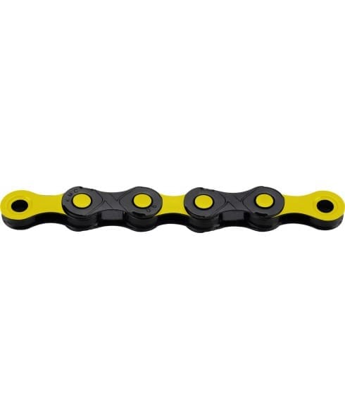 Kette 12V KMC DLC12 Schwarz/Gelb