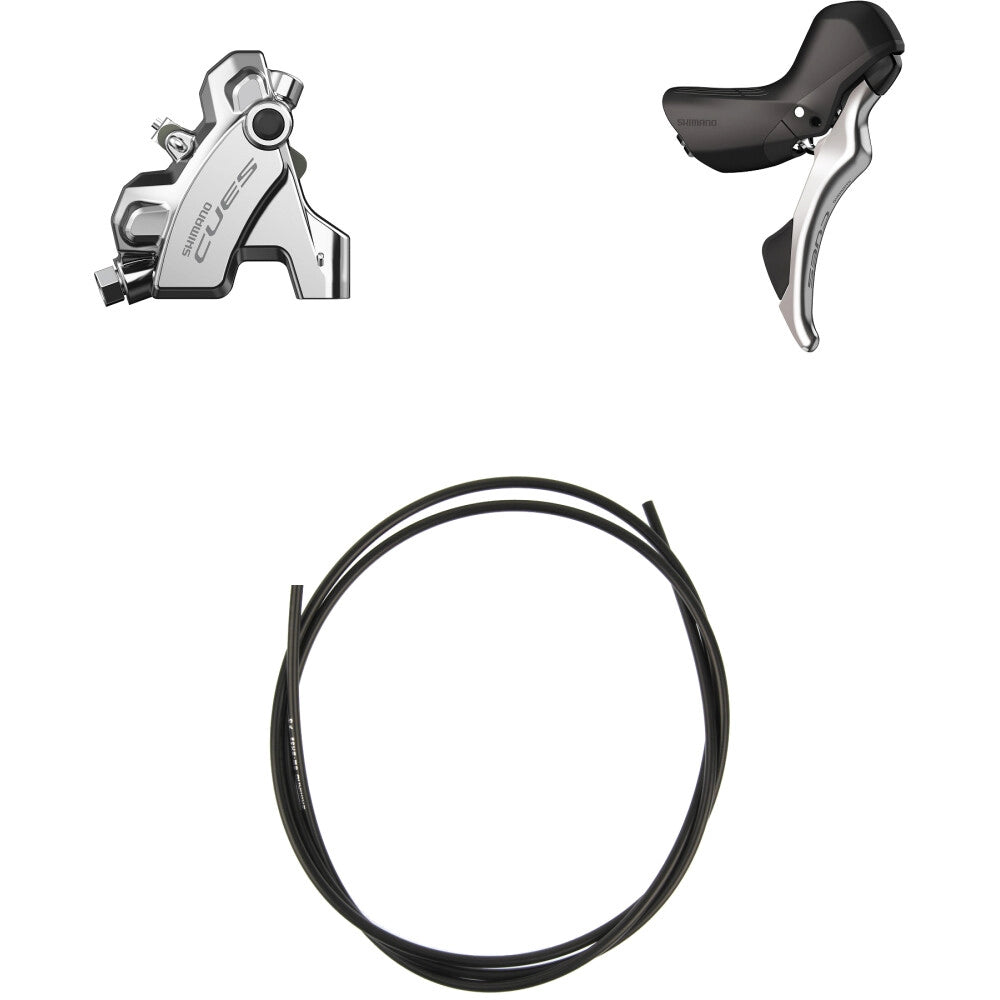 Schaltgruppe SHIMANO CUES 10V - Polish Silver Edition