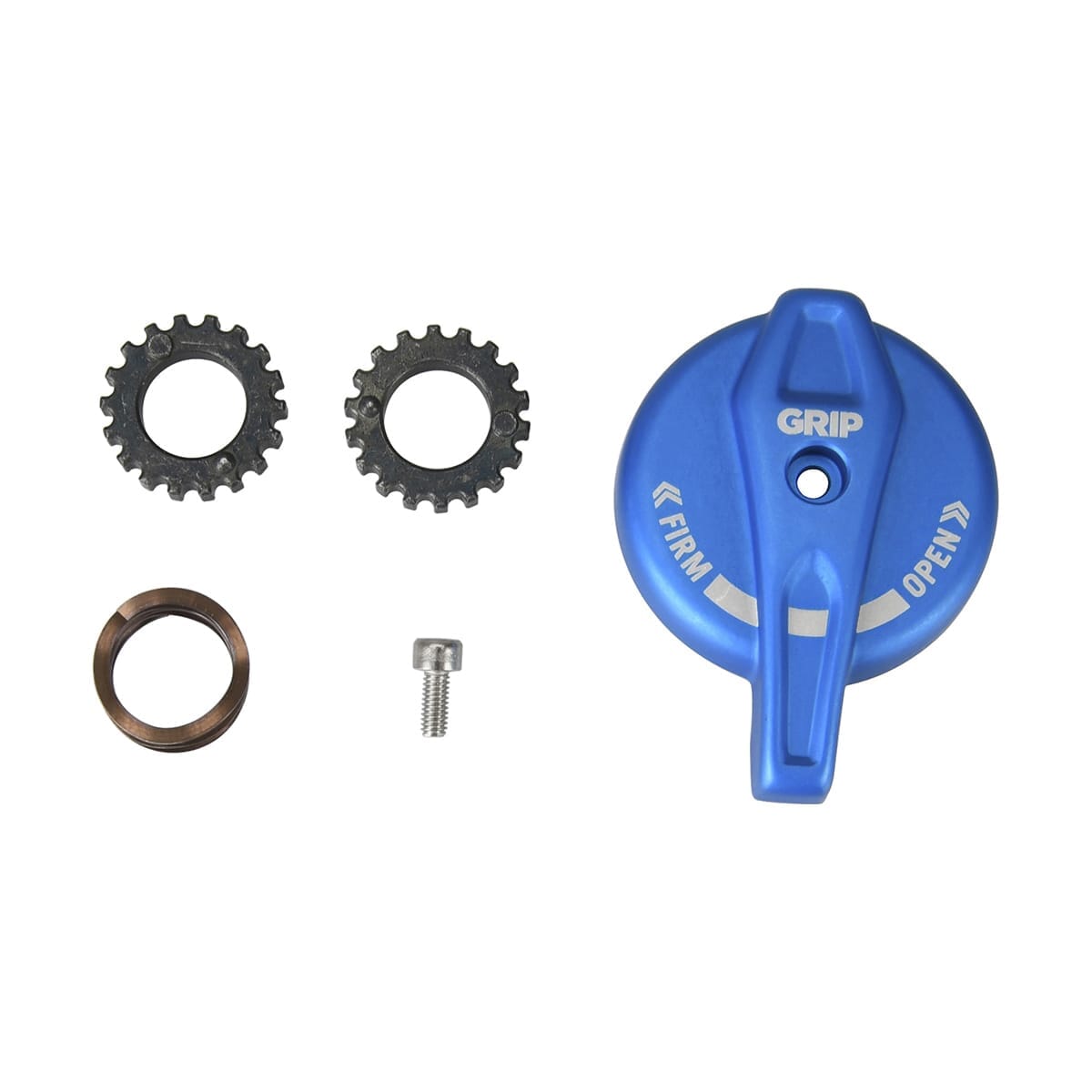 Einstellrad-Kit für FOX RACING SHOX 34 und 36 GRIP Performance Kartusche 2018 #820-05-623-KIT