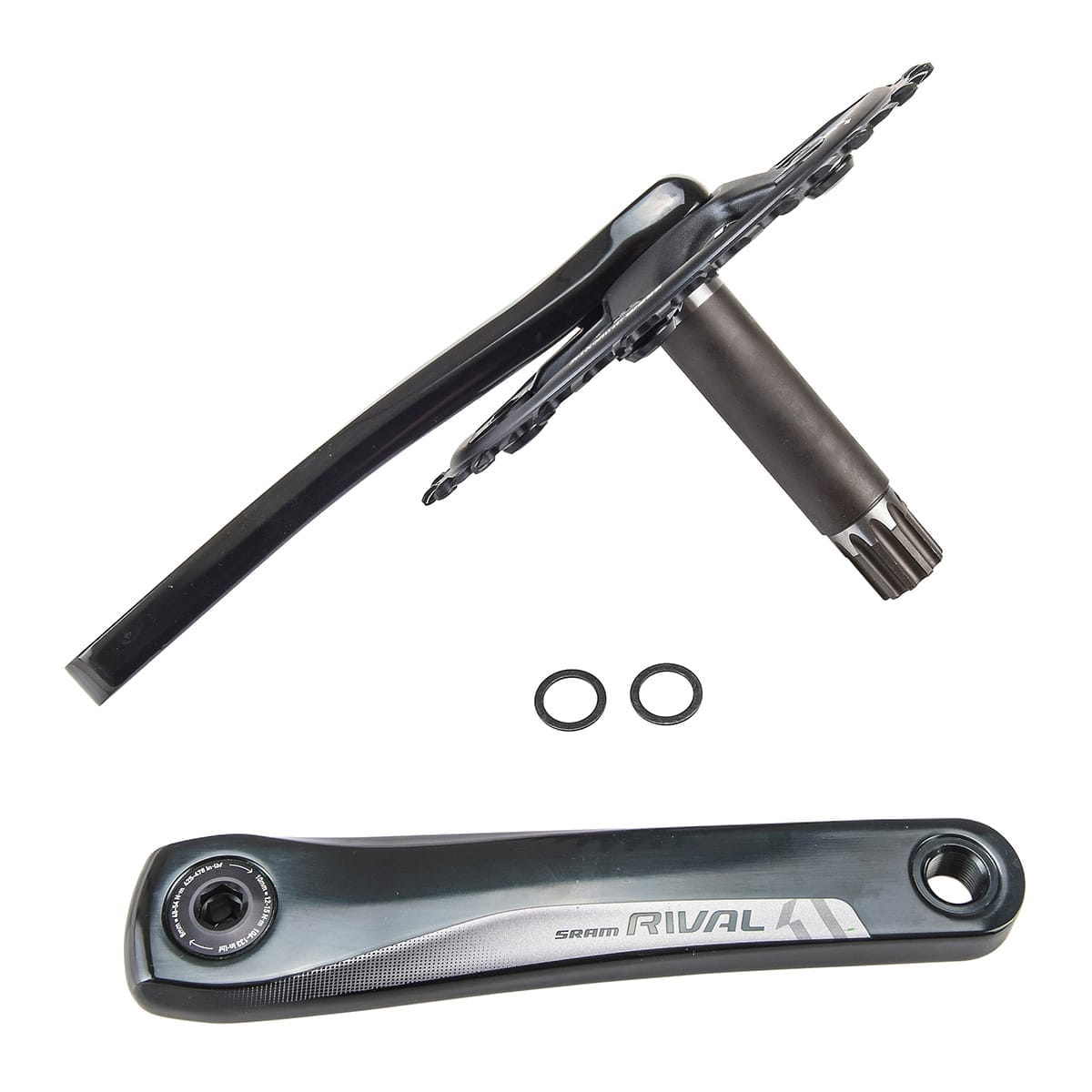 Kurbel 11-fach SRAM RIVAL 1 GXP Mono 5 Loch Schwarz