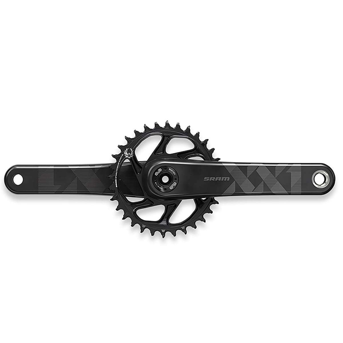 Kurbelgarnitur 12V SRAM EAGLE XX1 X-SYNC2 BOOST DUB Direct Mount Schwarz
