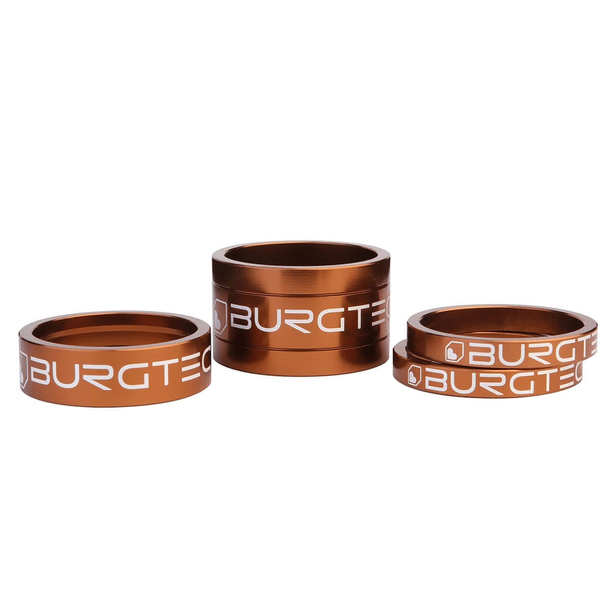 BURGTEC Steuersatz-Distanzring-Kit 1"1/8 Bronze