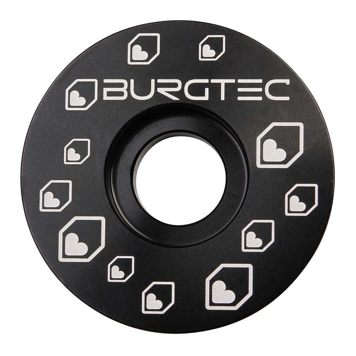 Vorbaukappe BURGTEC 1"1/8 Schwarz