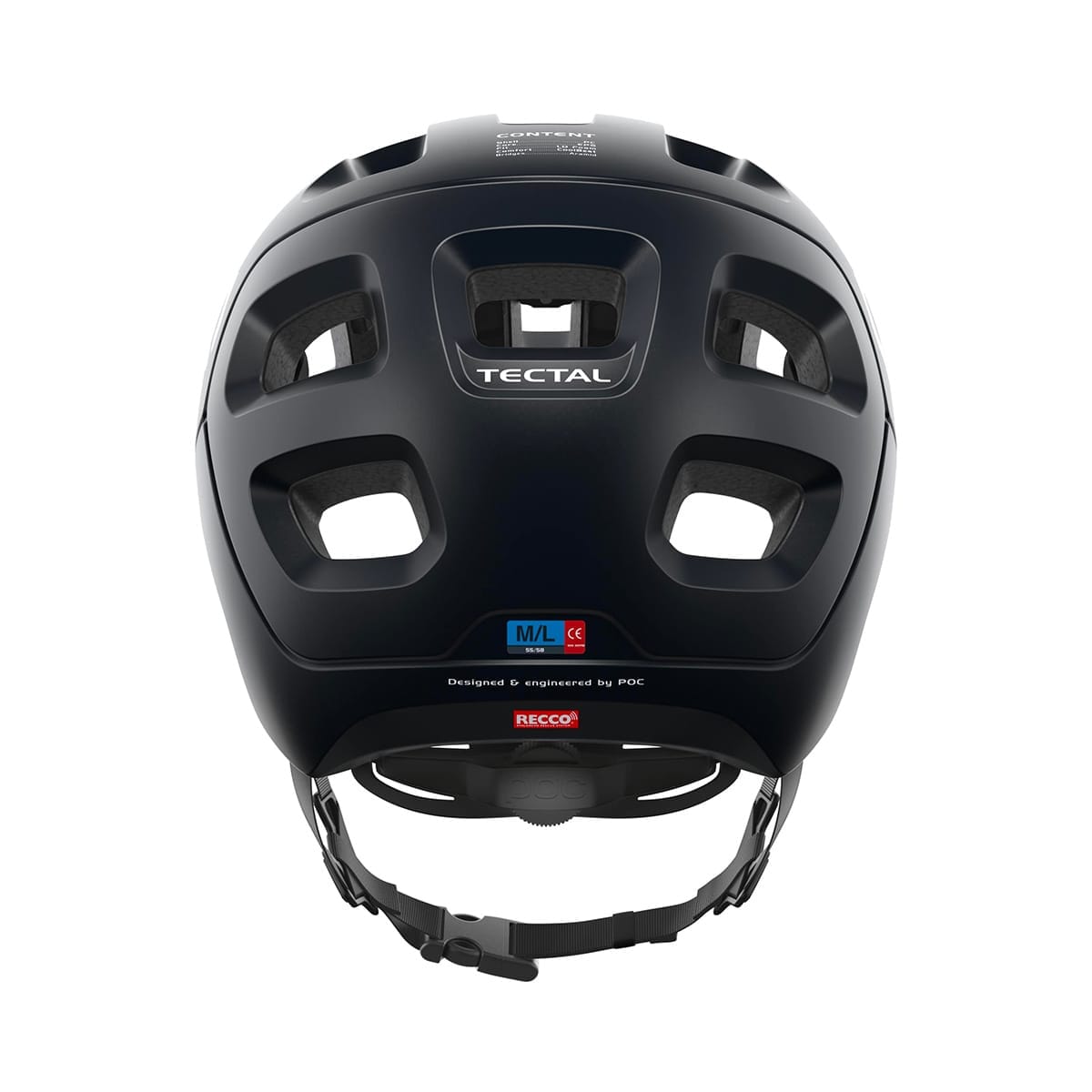 MTB-Helm POC TECTAL Schwarz