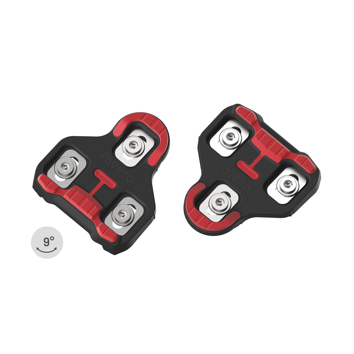 FAVERO ASSIOMA PRO RL Look Keo 9° Cleats-Set