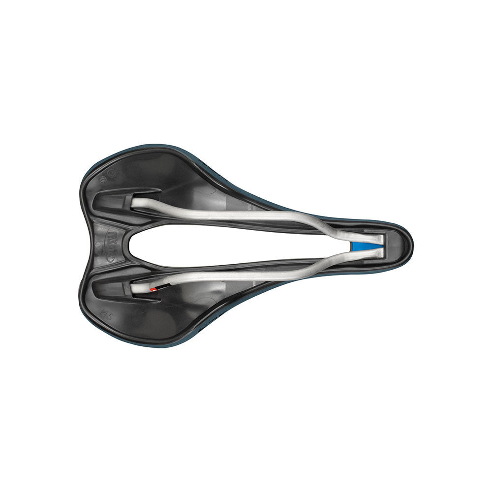 Sattel SELLE ITALIA SLR BOOST GRAVEL SUPERFLOW S Rails TI316 Blau