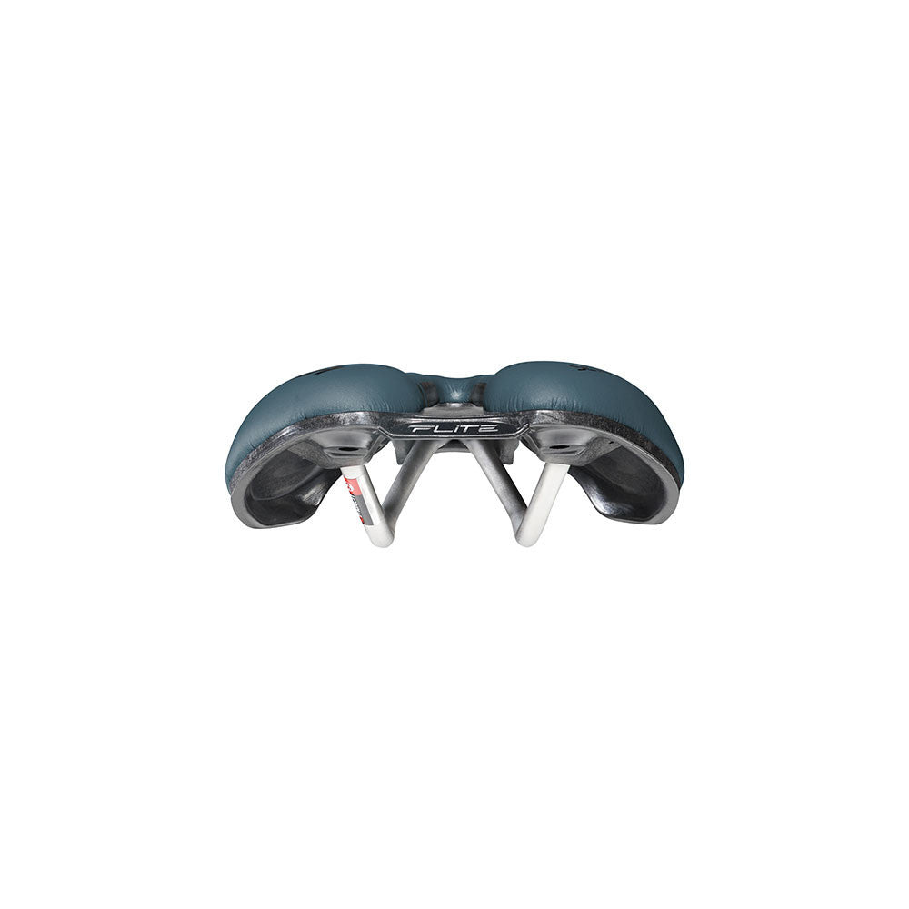 Sattel SELLE ITALIA FLITE BOOST GRAVEL SUPERFLOW L Rails TI316 Blau
