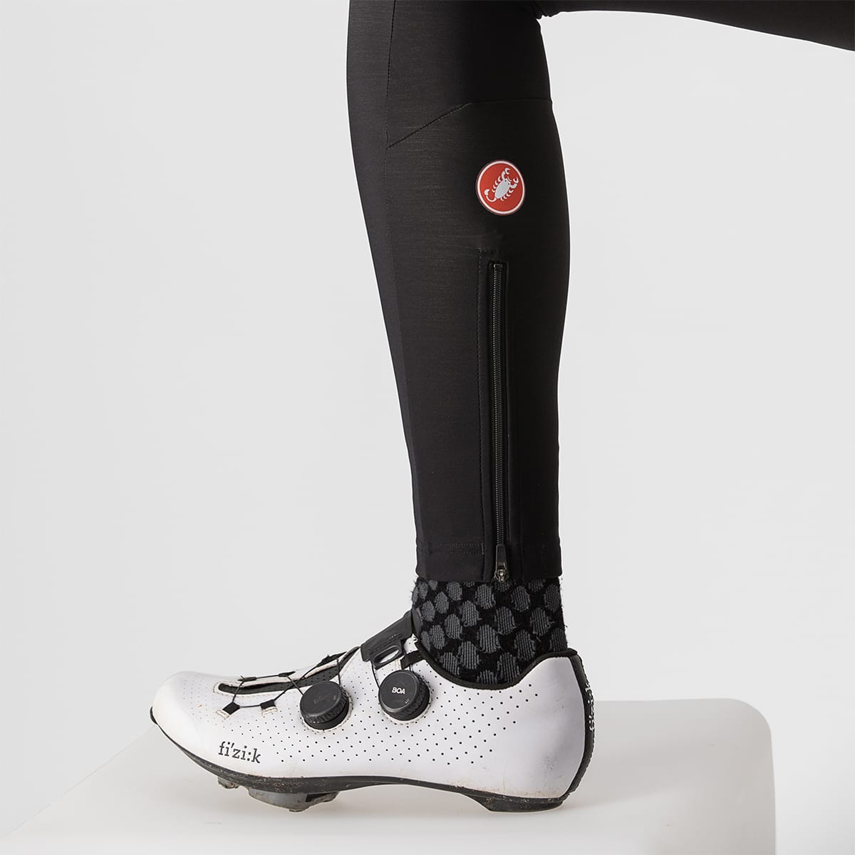 Lange Trägerhose CASTELLI ENTRATA Damen Schwarz