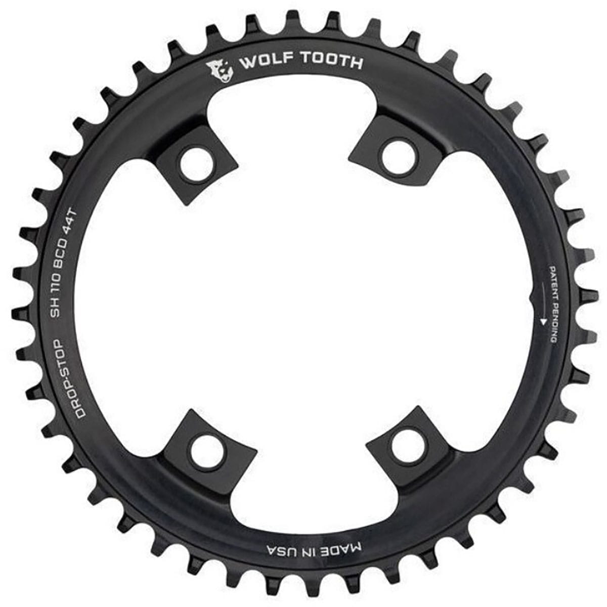 Kettenblatt WOLF TOOTH ASYMMETRISCH SHIMANO 9/10/11-fach 4 Lochkreis 110mm