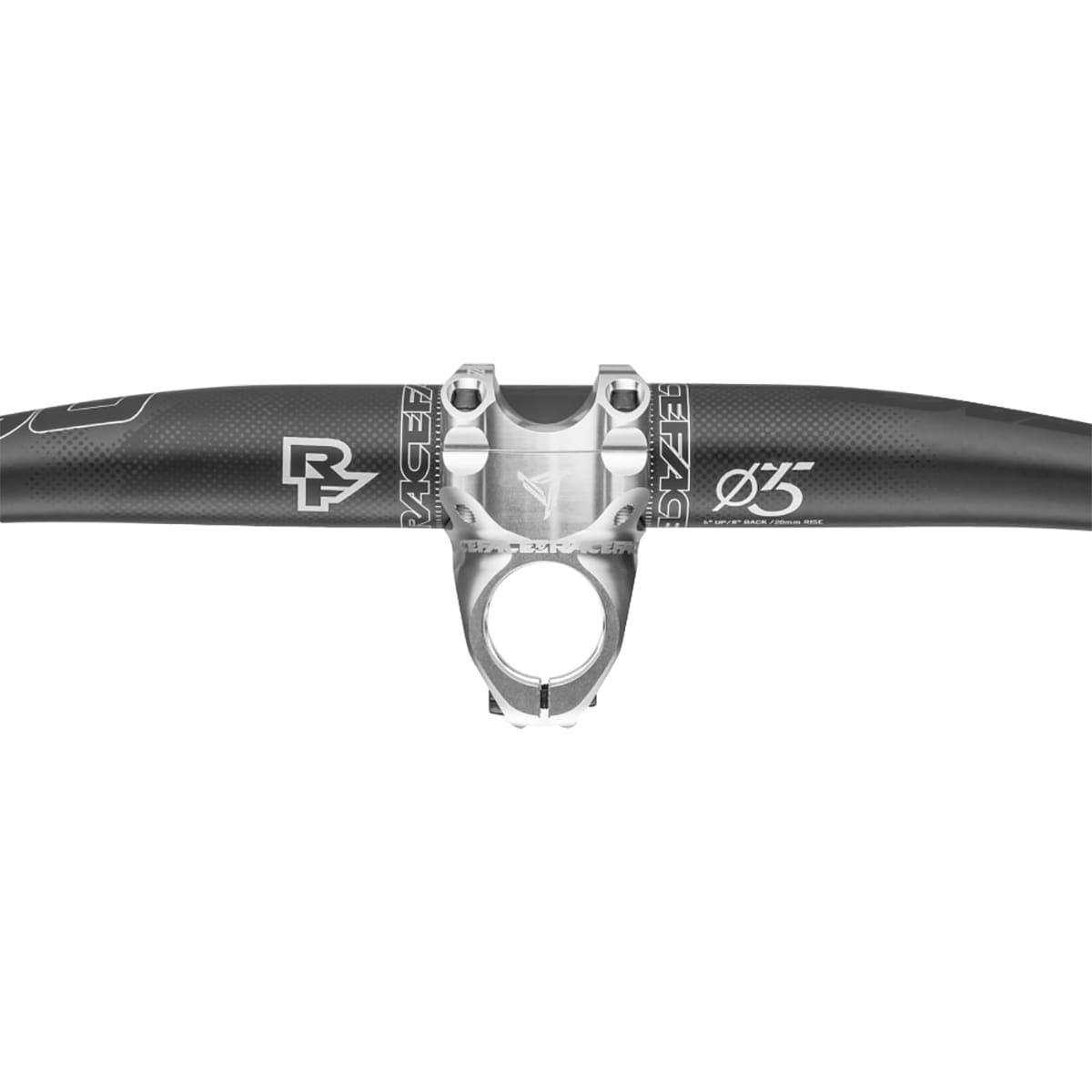 Vorbau RACE FACE TURBINE-R 0° Ø 35 mm Silber