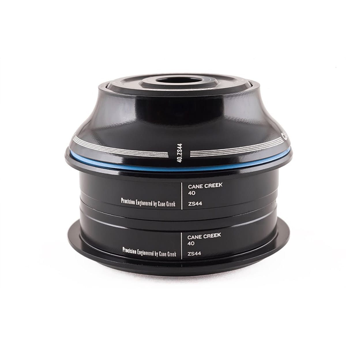 Semi-Integrierter Steuersatz CANE CREEK FORTY 1"1/8 ZS44 Stack 15 mm Schwarz