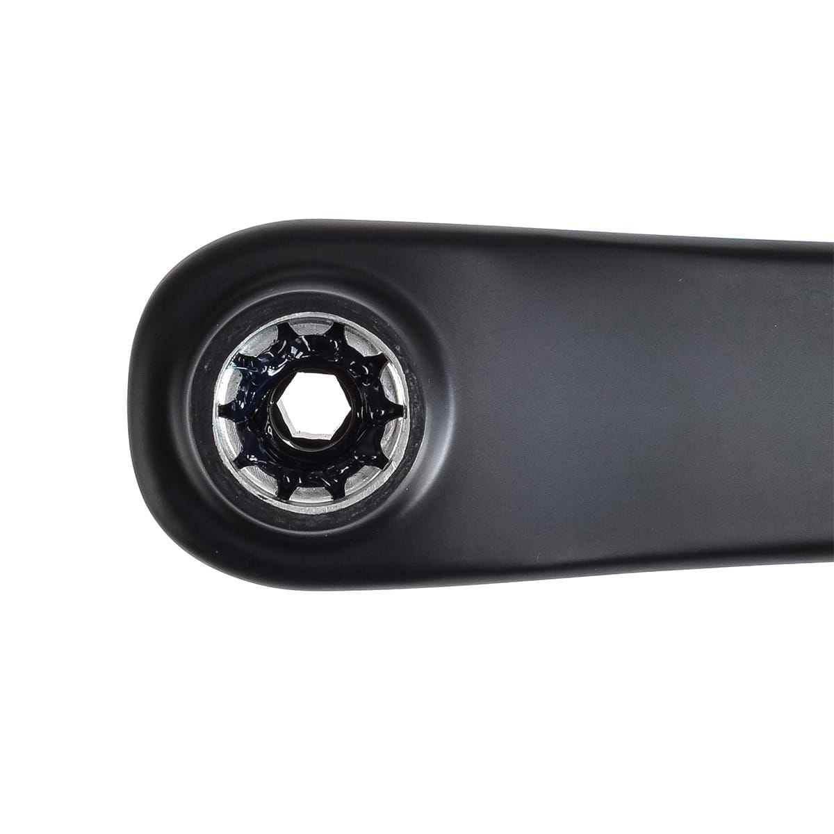 Carbon-Kurbeln für Elektro-MTB PRAXIS Motor Yamaha/Bosch Schwarz