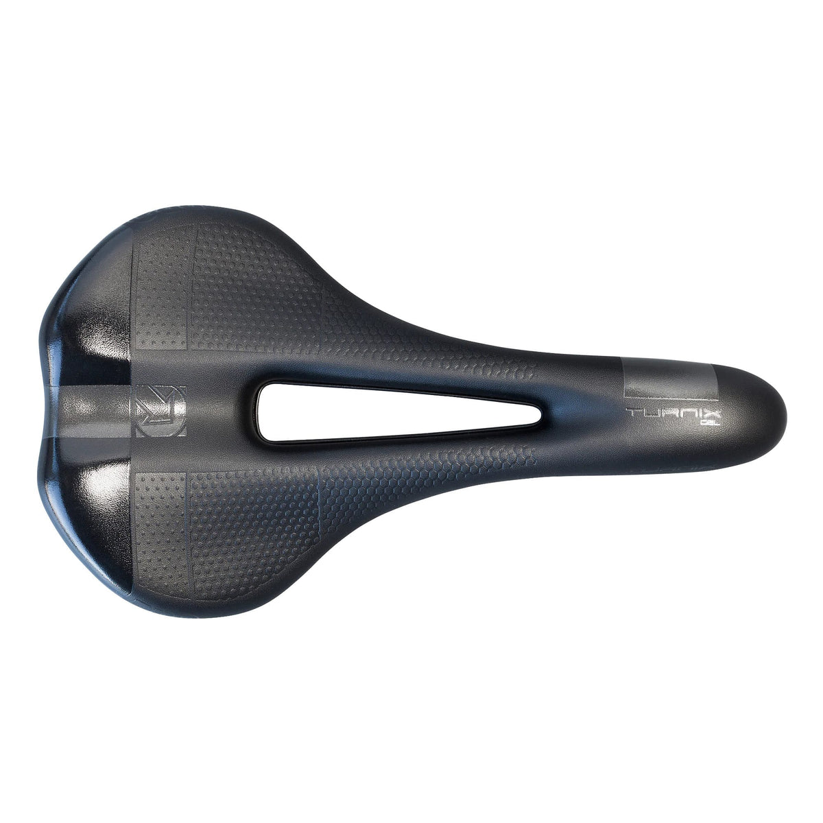 Sattel PRO TURNIX GEL 142mm Inox-Schienen Schwarz