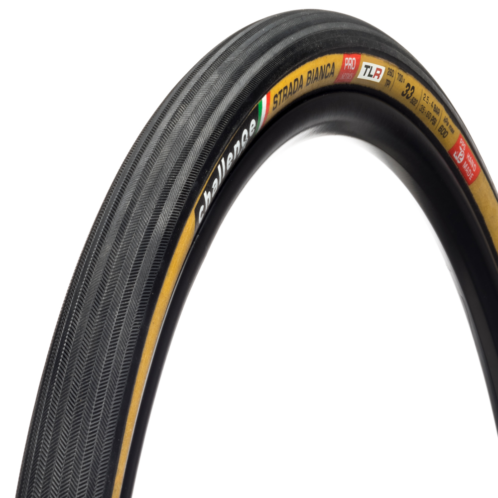 Reifen CHALLENGE OPEN STRADA BIANCA 700c Tubeless Ready Beige