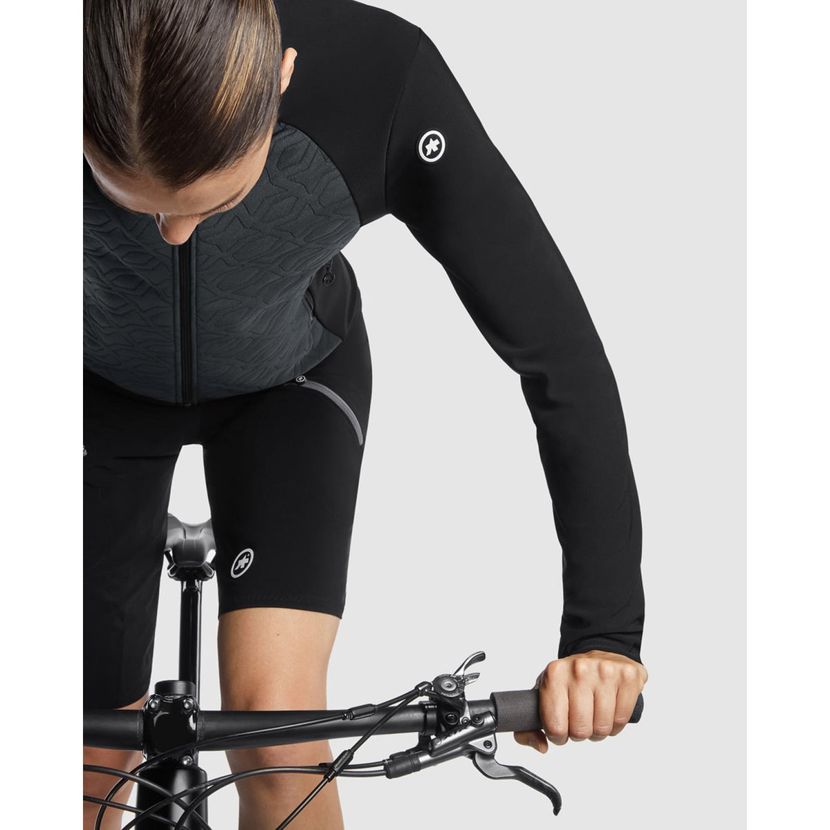 Jacke ASSOS TRAIL STEPPENWOLF SPRING FALL T3 Damen Grau