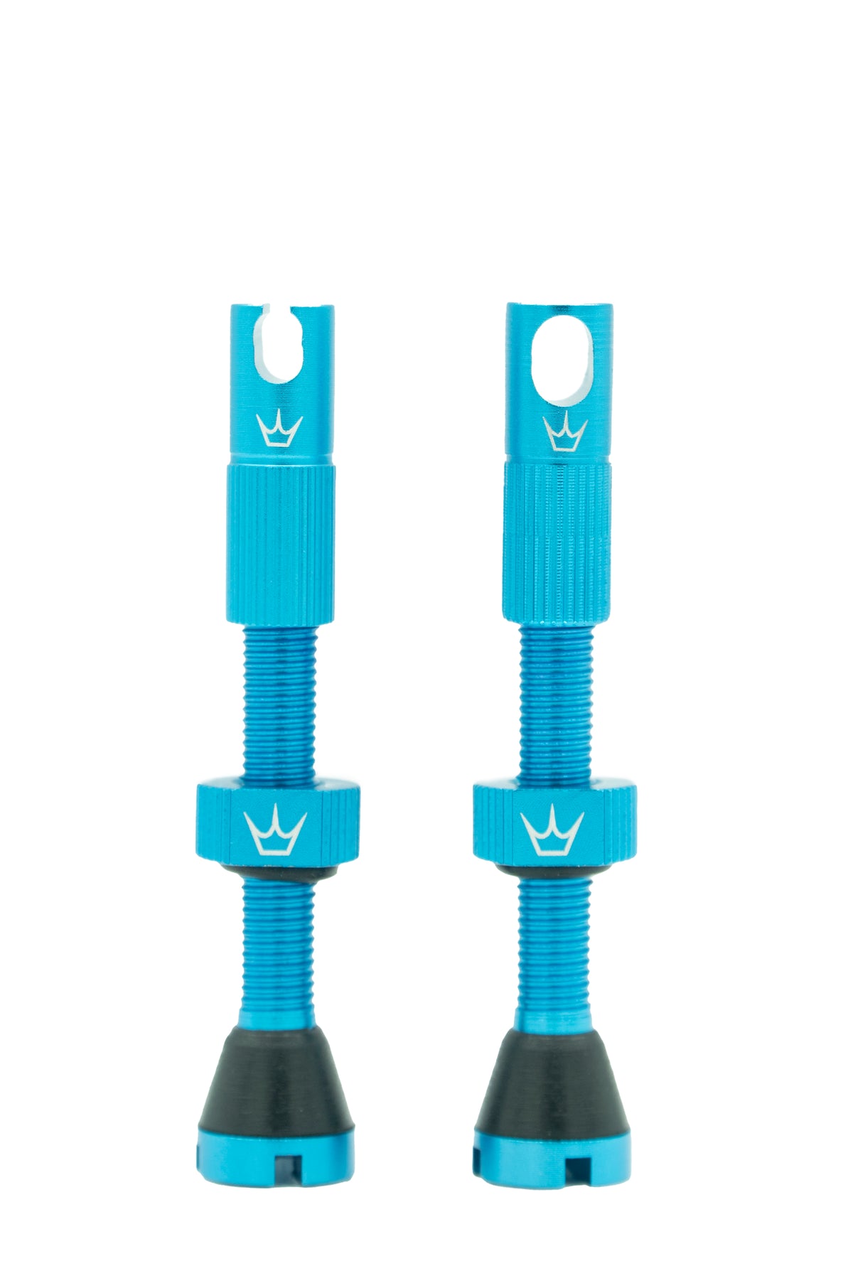 Tubeless-Ventile PEATY'S x Chris King MK2 Presta 60 mm (x2) Türkis