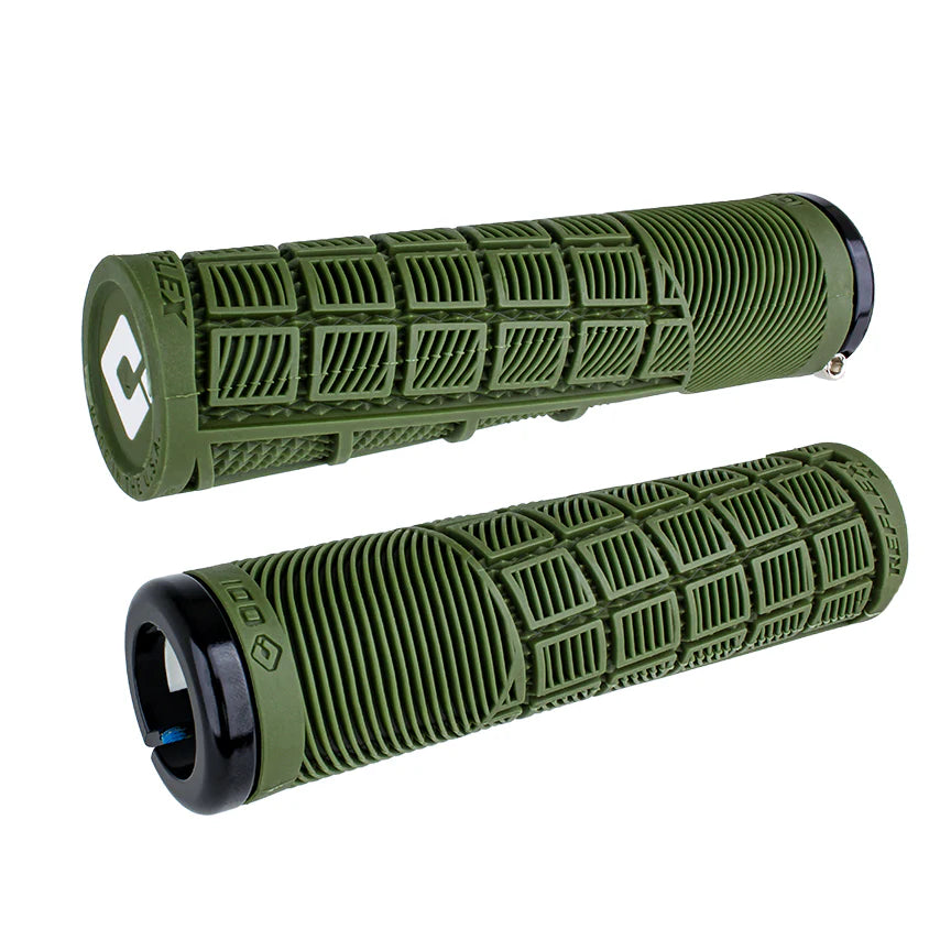 Griffe ODI REFLEX XL Lock-on 135 mm Olive