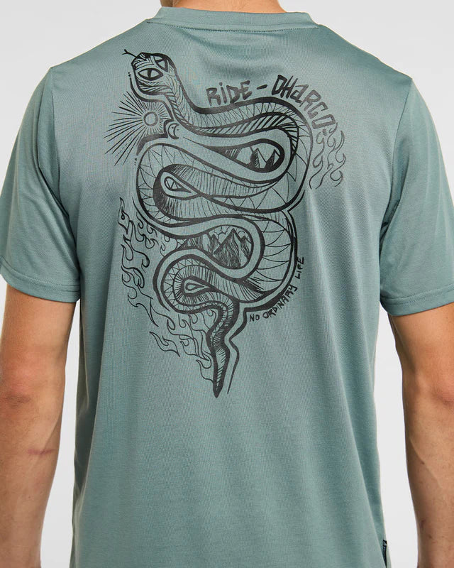 DHARCO TECH TEE ENVY Trikot Kurzarm Grün