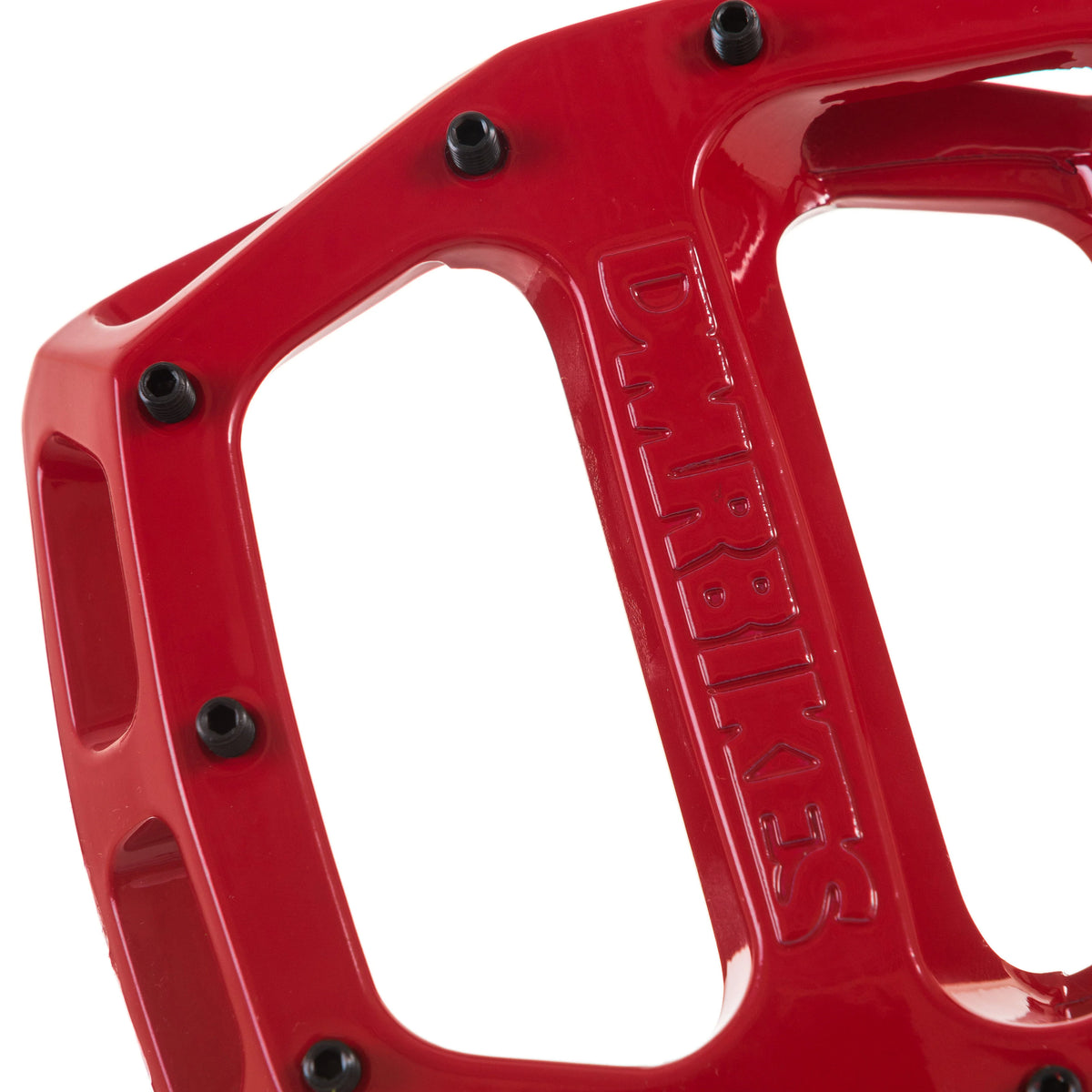 DMR V12 Plattpedale Rot