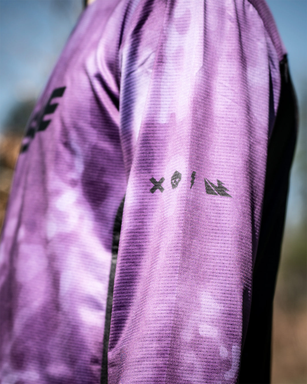 Trikot USWE LUFTIG MTB Langarm Violett