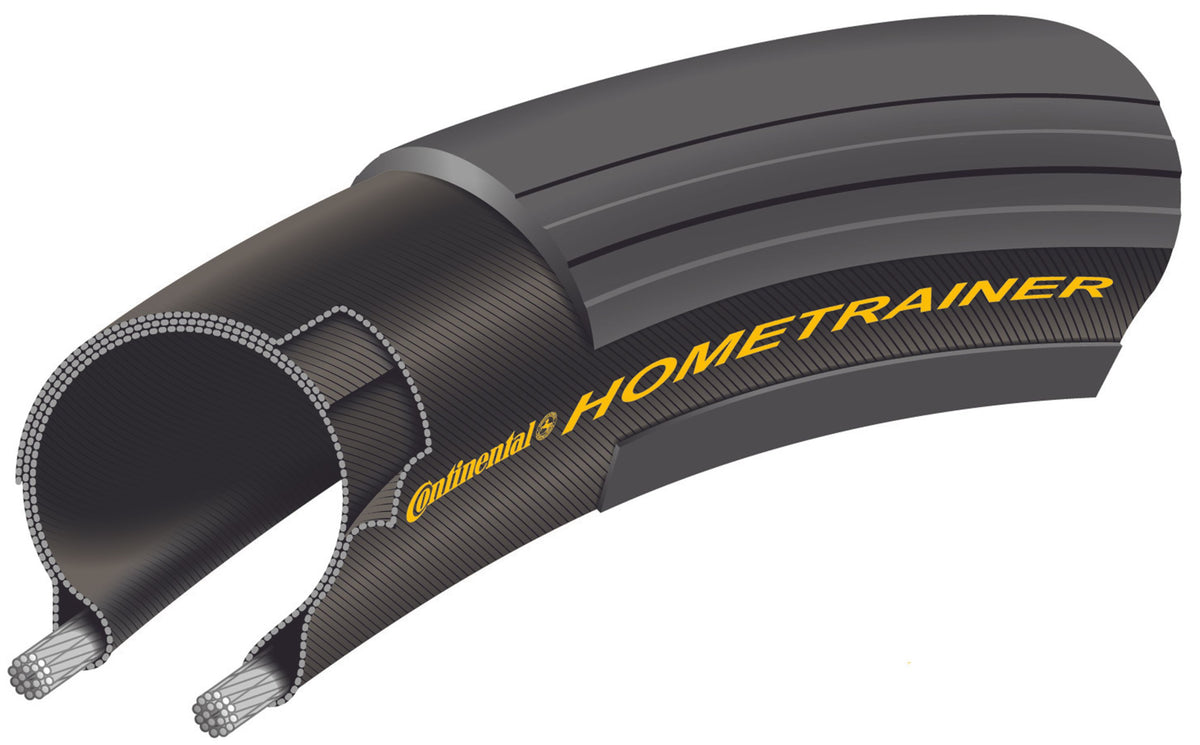 Reifen für Heimtrainer CONTINENTAL HOMETRAINER II 700x23c TubeType Souple