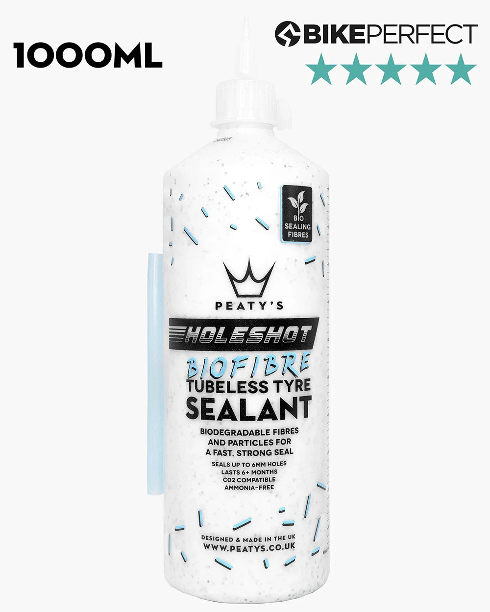 Tubeless-Dichtmittel PEATY'S BIOFIBRE (1 L)
