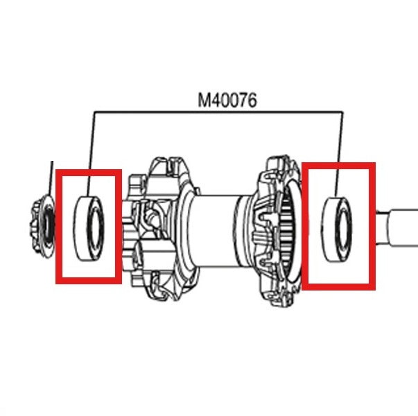 Kit 2 Nabenlager MAVIC 6903