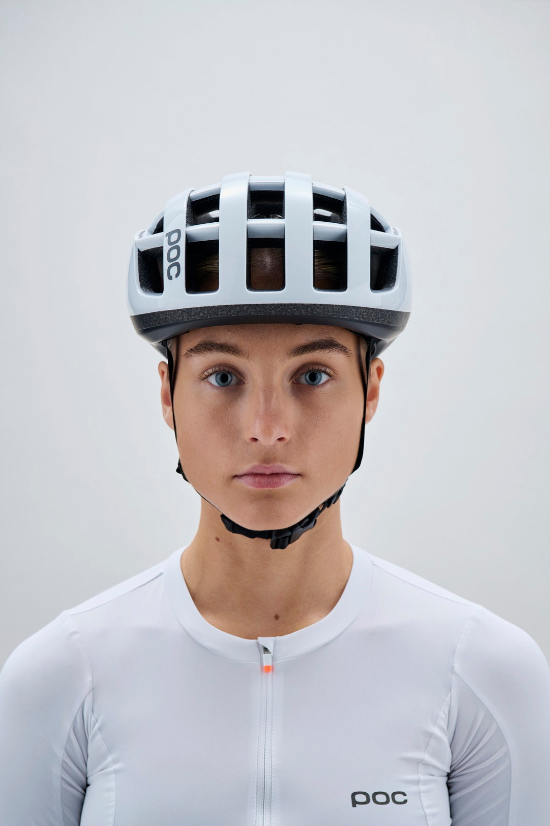 Straßenhelm POC CYTAL LITE Weiß/Schwarz Matt