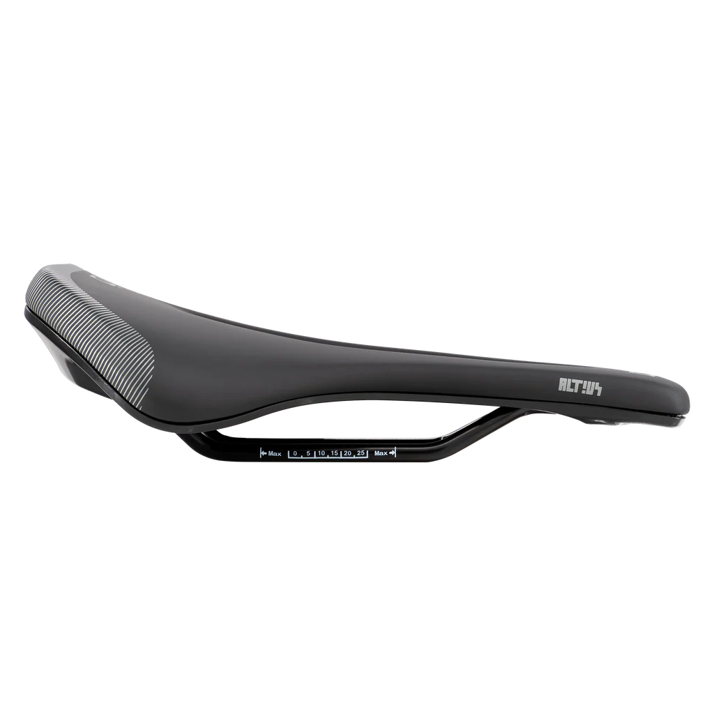 Sattel PROLOGO PROXIM ALTIUS Recycled Stahlschienen Schwarz