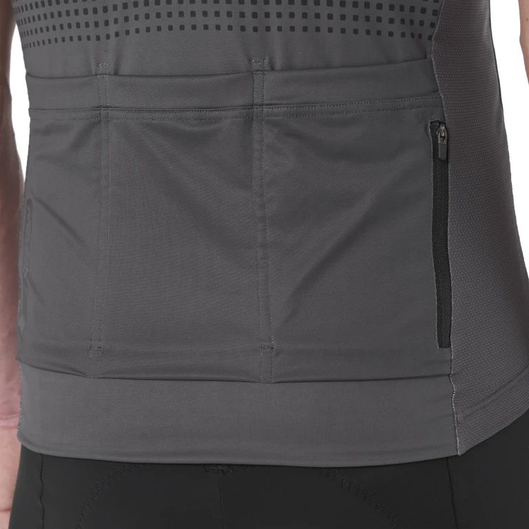 Trikot MAVIC AKSIUM GRAPHIC Kurzarm Grau