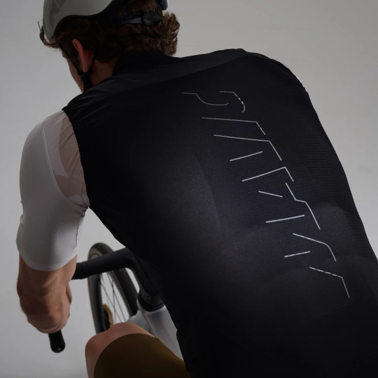 Ärmellose Jacke MAVIC AKSIUM WIND Schwarz