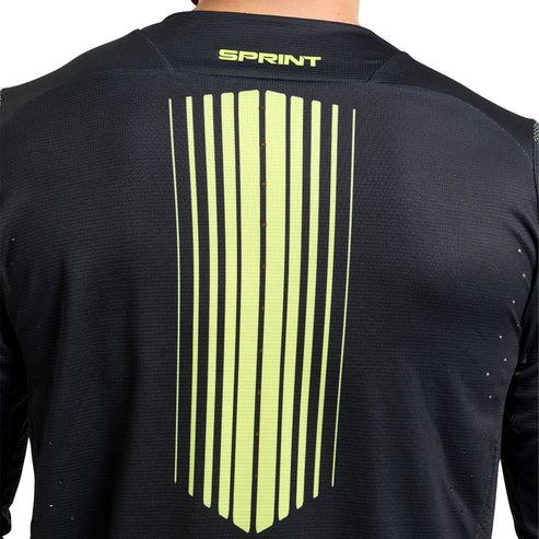 Trikot TROY LEE DESIGNS SPRINT Langarm Schwarz/Gelb