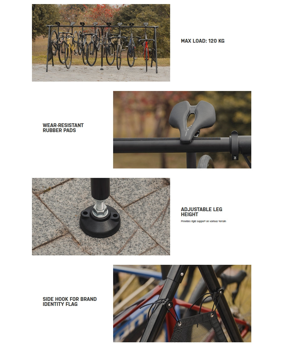 Fahrradständer für 12 Räder TOPEAK RALLY STAND A-TYPE