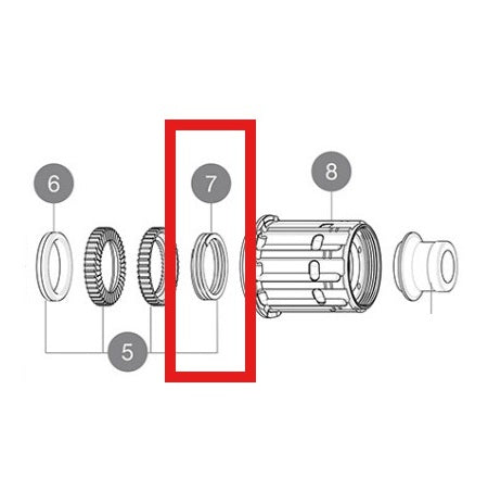Kit 3 Federn MAVIC für System ID360 Rennrad