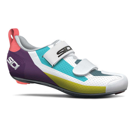 Rennrad-/Triathlon-Schuhe T-5 AIR Damen Weiß/Violett