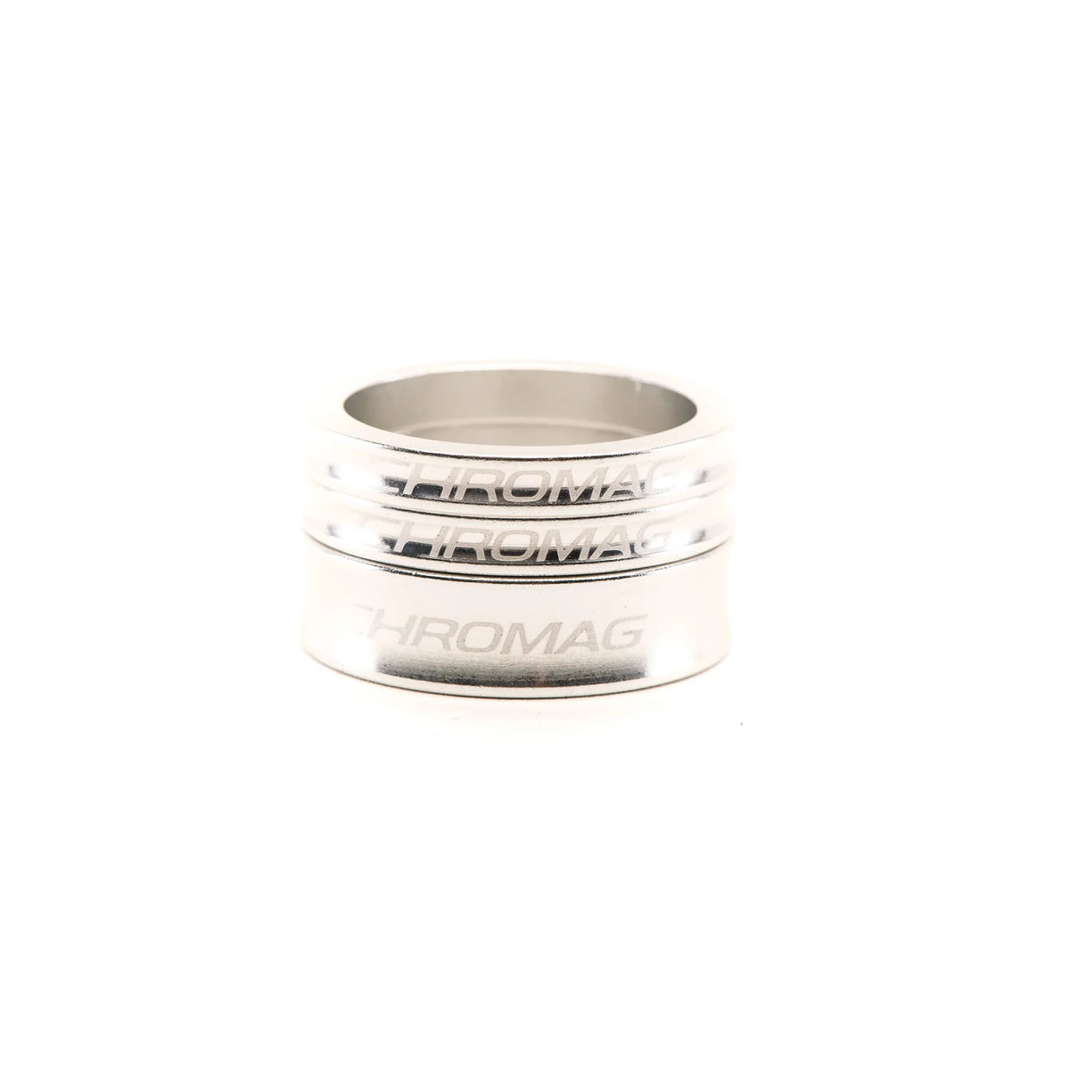 Steuersatz-Spacer-Set CHROMAG 1"1/8 Alu Silber