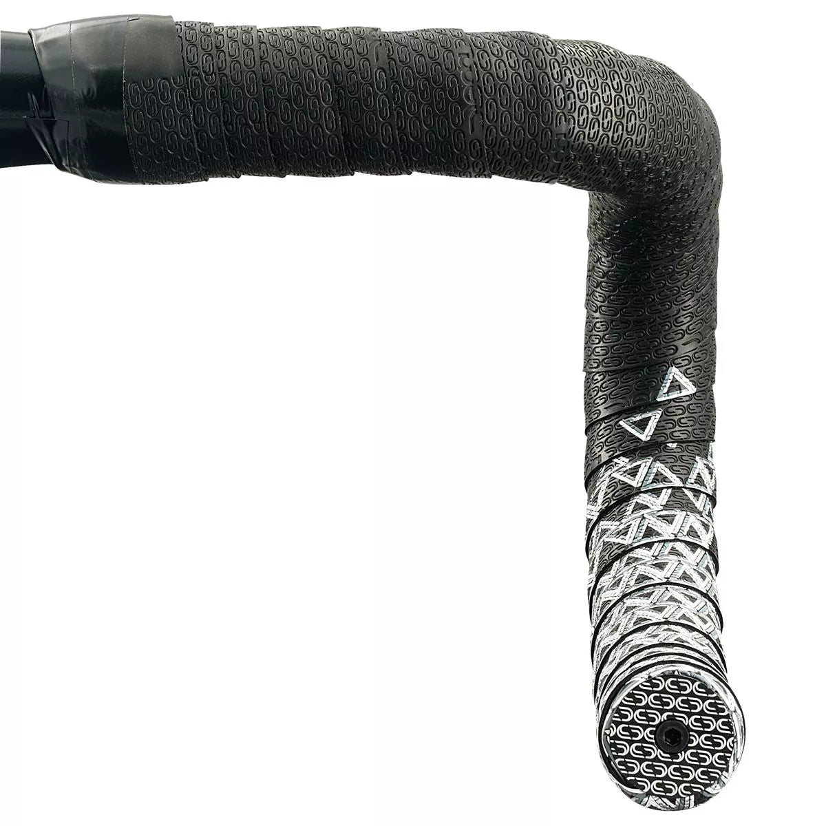 Lenkerband DEDA LOOP + END-PLUG Schwarz/Silber