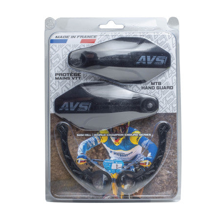 Handschutz AVS BASIC Kunststoff-Lasche Schwarz